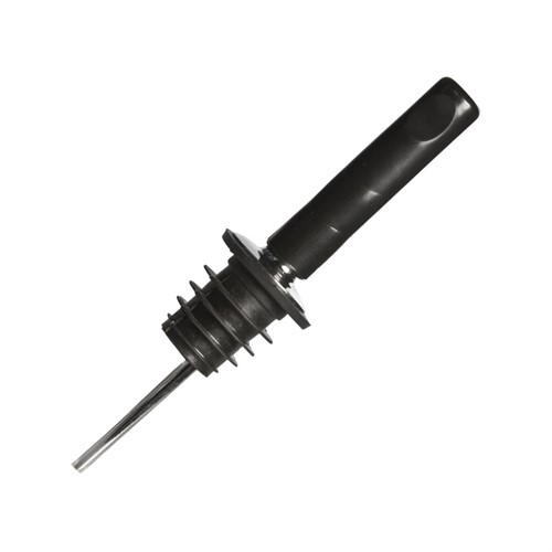 Dustcap för smala droppkorkar svart 12-pack