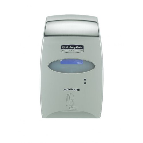 Dispenser elektronisk KCP för kassett 1,2 lit borstad metall