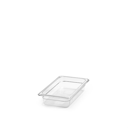 Kantin plast transparent GN 1/3 65mm
