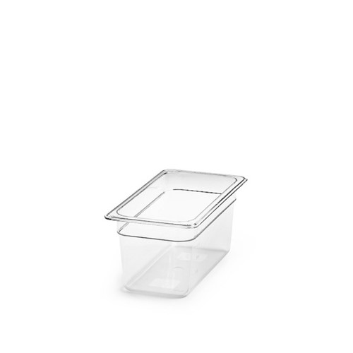 Kantin plast transparent GN 1/3 150mm