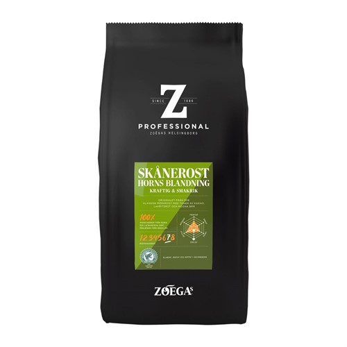 Kaffe Hela bönor Zoegas Skånerost 750gr 8st/fp