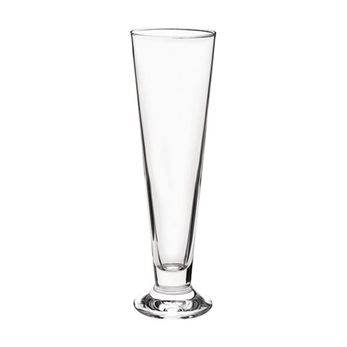 Ölglas på fot Palladio 28cl med 20cl markering