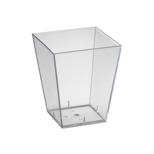Dessertbägare Square 60ml Duni transp 1000st/fp
