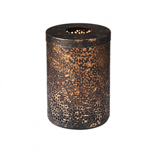 Ljushållare Dara metall höjd 12cm svart