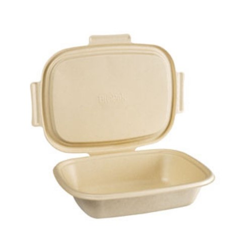 Matform bagasse brun 1200ml brun inkl lock 200st/fp