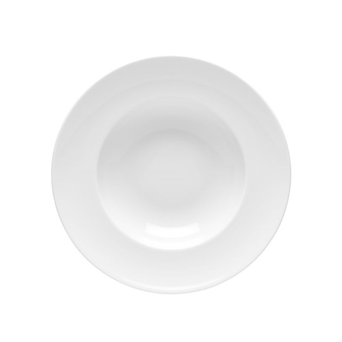 Tallrik djup Kaszub 24cm vit