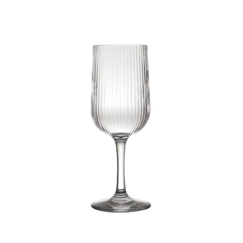 Vinglas polykarbonat okrossbart Stripe 38cl