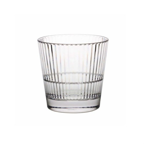 Dricksglas polykarbonat okrossbart Stripe 35,5cl
