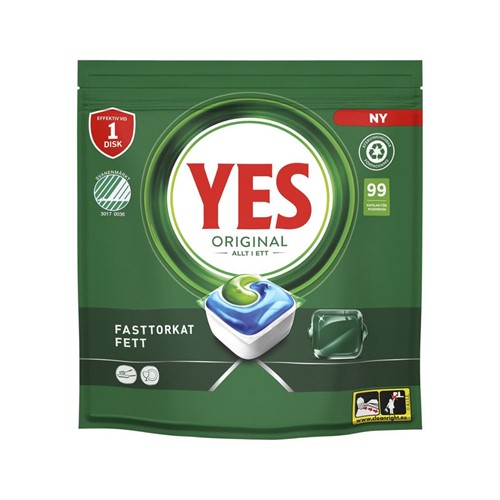 Disktabletter Yes All in one 99st/infp