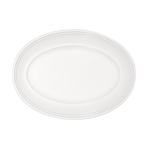 Tallrik Come4table oval brant bräm 32cm Bauscher