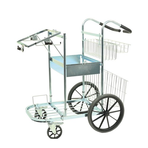 Städvagn Max Sr bas stora hjul