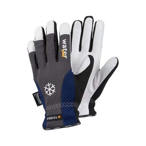 Vinterhandske Tegera® 295 grå/blå/vit