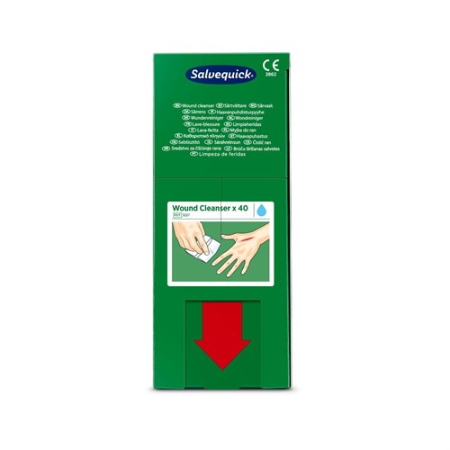 Sårtvättare Salvequick refill 3227 40st/infp