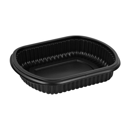 Microform 714ml svart 207x170x38 mm 250st/fp