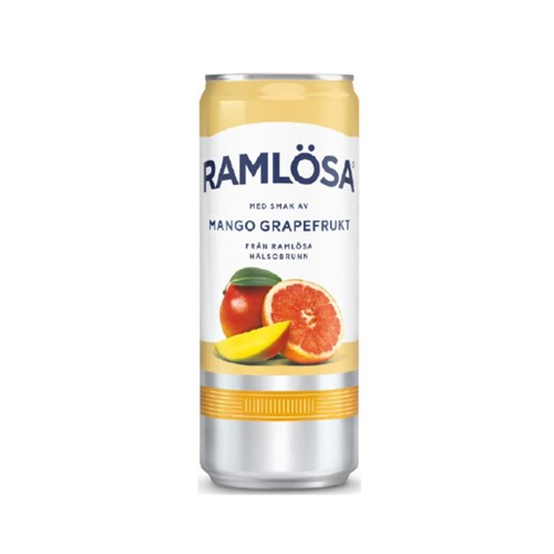 Ramlösa Mango/Grape 33cl burk inkl pant 20st/fp