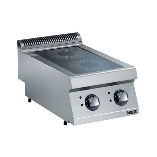 Induktionsspis bänkmodell 400mm Zanussi 2 värmezoner