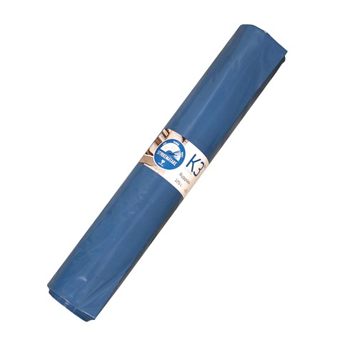 Sopsäck blå/svart 125 lit matavfall coex K3 10st/rle 12rle/fp