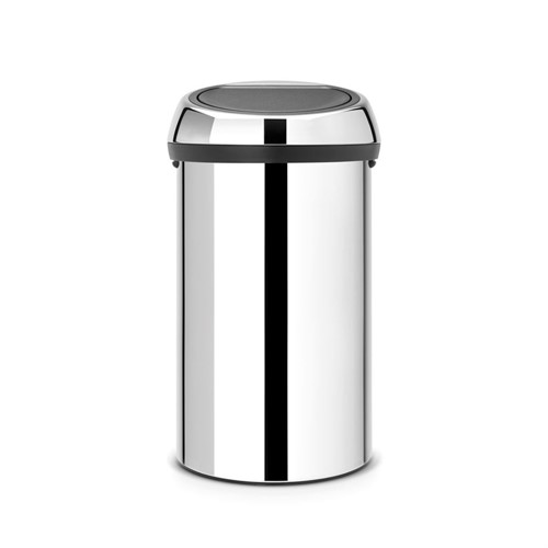 Papperskorg Brabantia Touch Bin 60lit rostfri