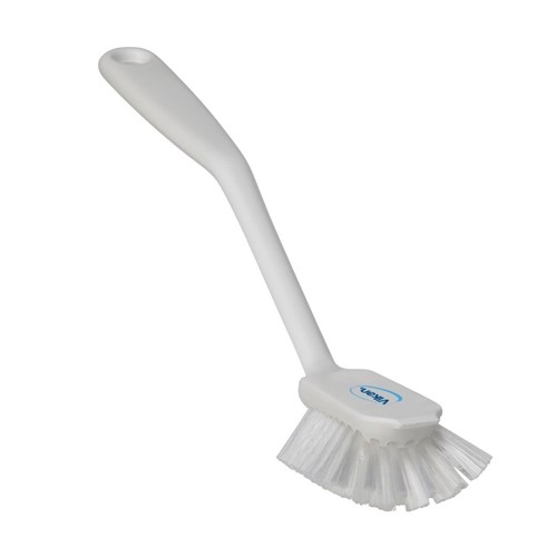 Diskborste medium Vikan 28cm vit
