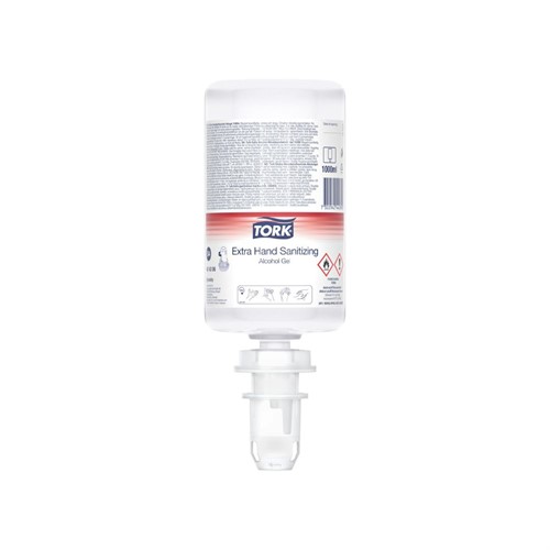 Handdesinfektion Extra Handdesificerande Alkogel S4 Tork 1000ml 6st/fp