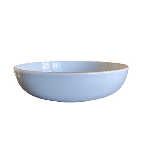 Tallrik djup Rondo 21cm vit med rand