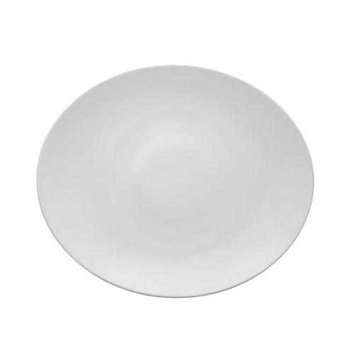 Tallrik oval Rita 30,5cm vit