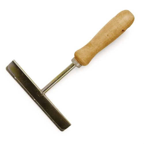 Grill &amp; fettskrapa med trähandtag