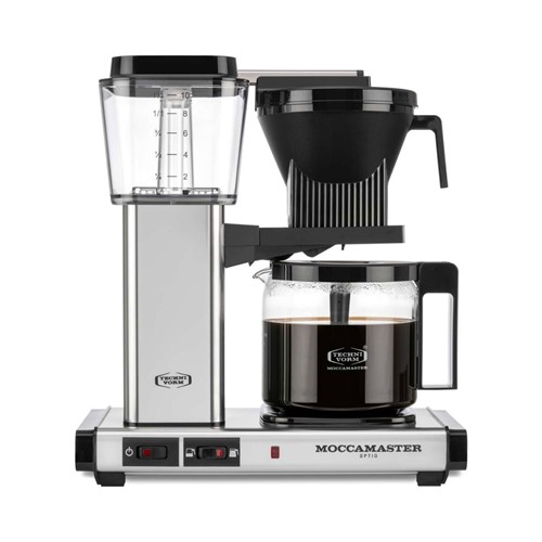 Kaffebryggare Moccamaster Optio Matt silver