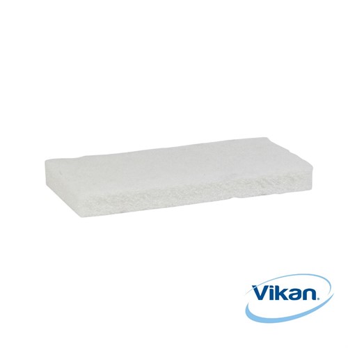 Skurpads Mjuk 245mm vit Vikan