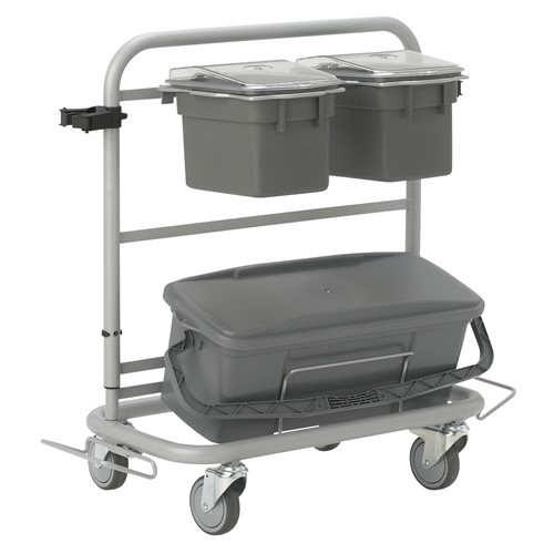 Städvagn Slimliner Vikan grå