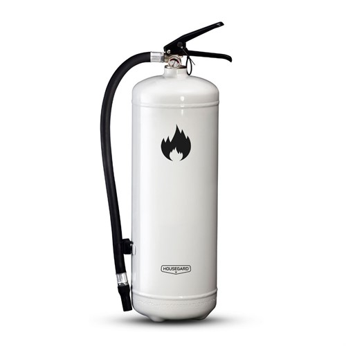 Pulversläckare design Housegard 6kg 55A vit