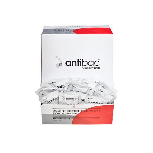 Desinfektionsservett Dax Antibac för händer 250st/fp