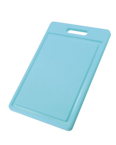 Skärbräda plast 350x250x12mm blå