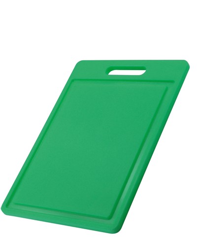 Skärbräda plast 350x250x12mm grön