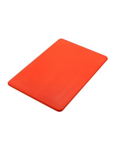 Skärbräda plast 510x380x12,5mm röd