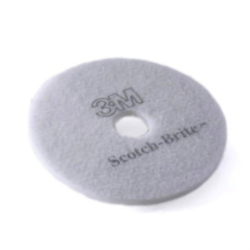Golvvårdsrondell 3M Scotch Brite 17&quot; Vit 432mm