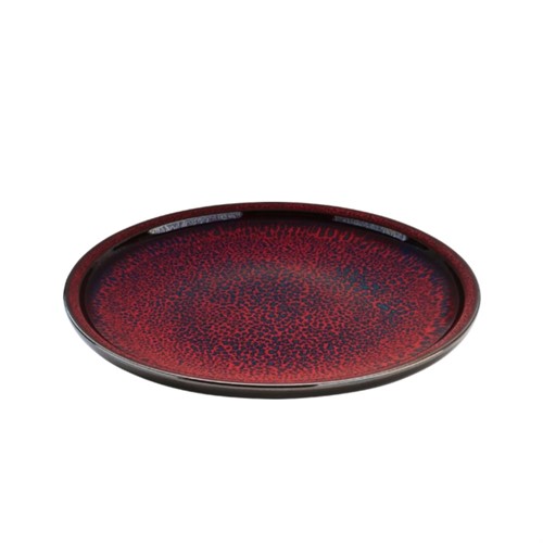 Tallrik Glow 15cm röd Playground