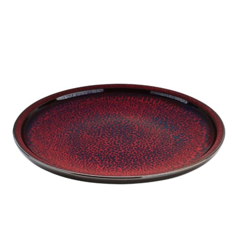 Tallrik Glow 25cm röd Playground