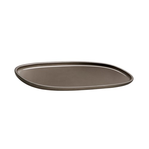 Fat oval ReNew 35x15cm brun Playground