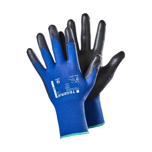 Syntethandske nitril Tegera® 777 blå