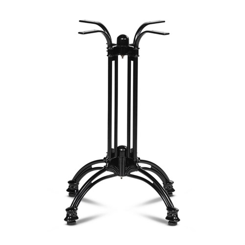 Bordsstativ gjuten aluminium Palma svart
