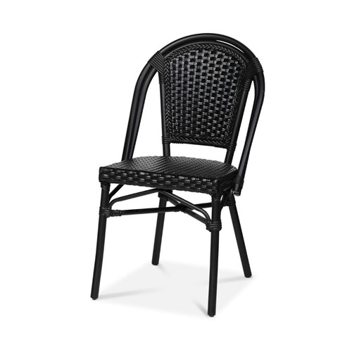 Caféstol Paris svart