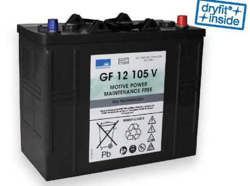 Batteri Gel 12V 76AH till Kombimaskin SC401/SC500