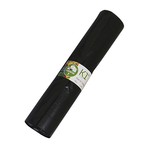 Sopsäck svart 70 lit coex K1 25/rle 6rle/fp