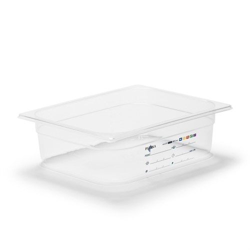 Kantin PP transparent GN 1/2 100mm