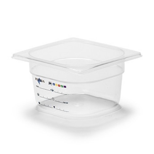 Kantin PP transparent GN 1/6 100mm