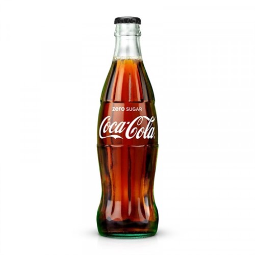 Coca Cola Zero 33cl glasflaska 24st/fp