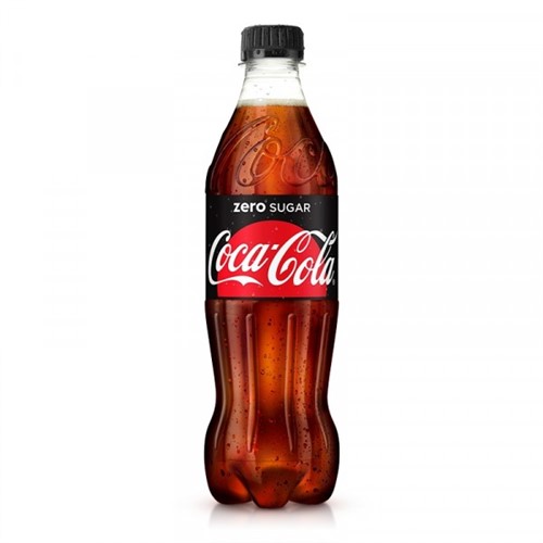 Coca Cola Zero 50cl PET-flaska inkl pant 24st/fp