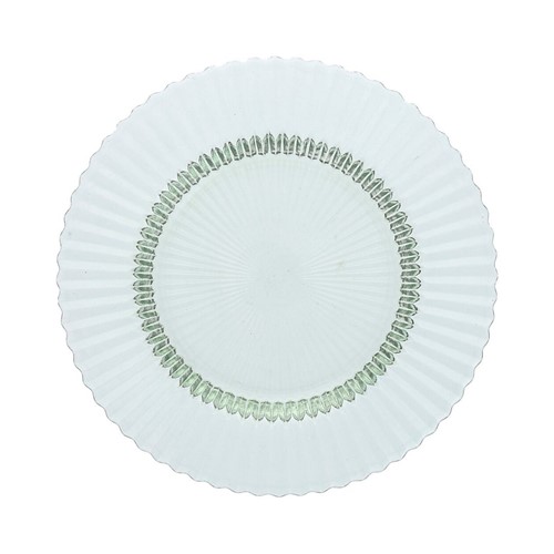 Tallrik flat glas Archie 21,5cm sage United tables