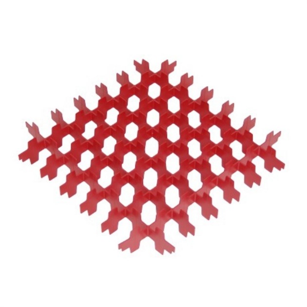 Fack till diskkorg 50cm 49-fack röd